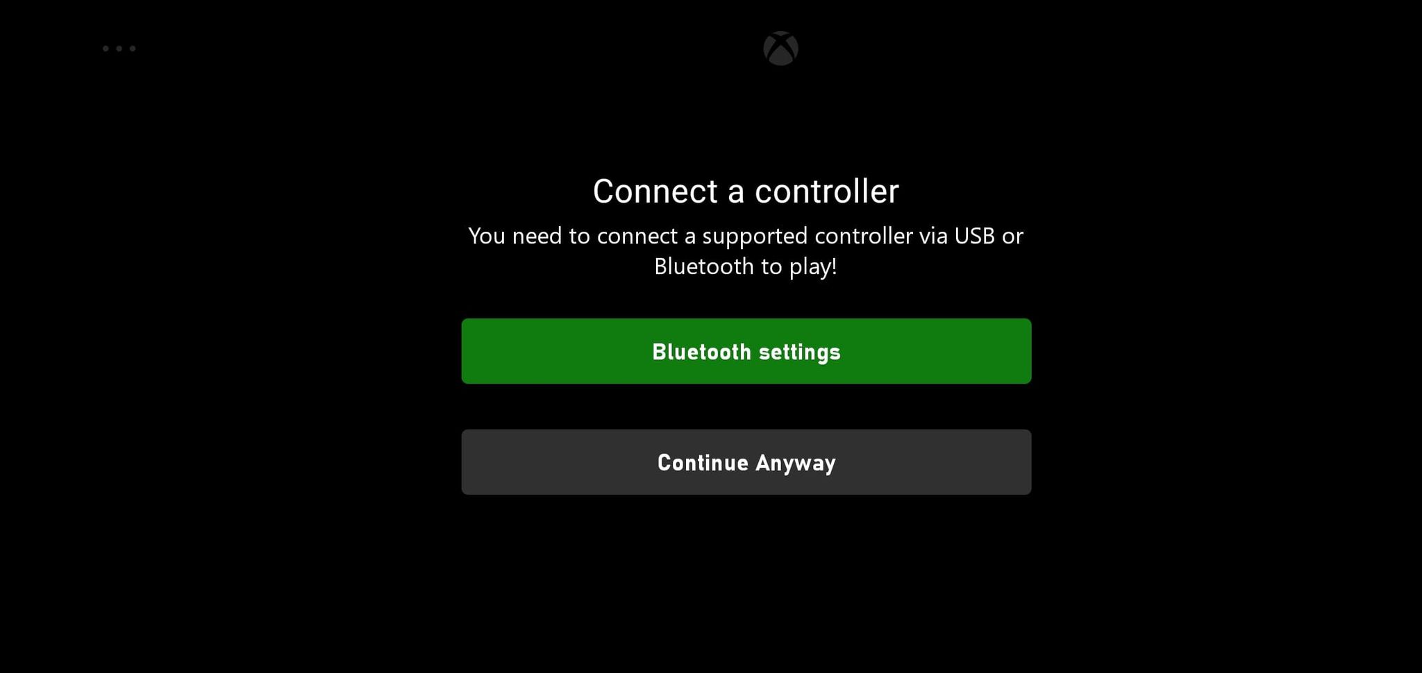 Xbox Game Pass Connect A Controller