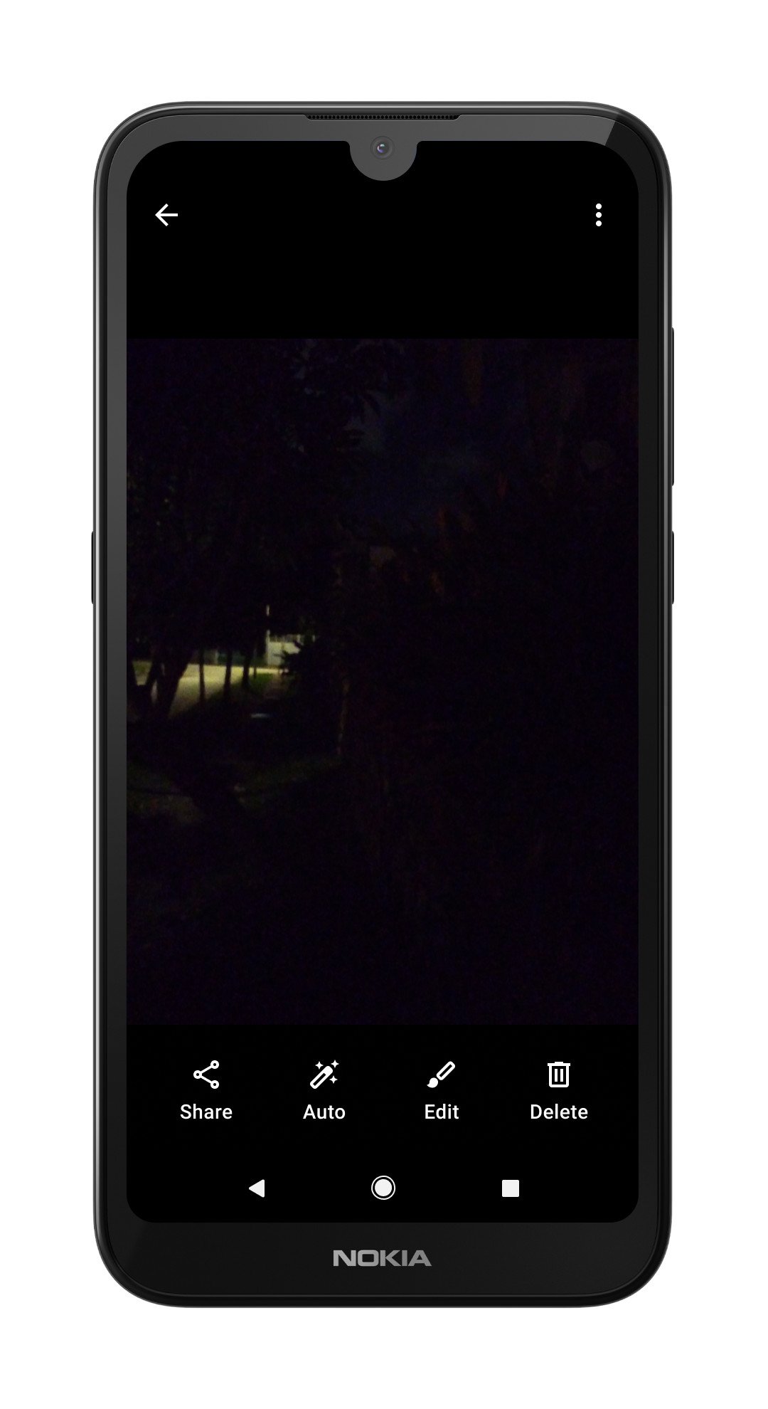 Nokia 1.3   Without Night Mode