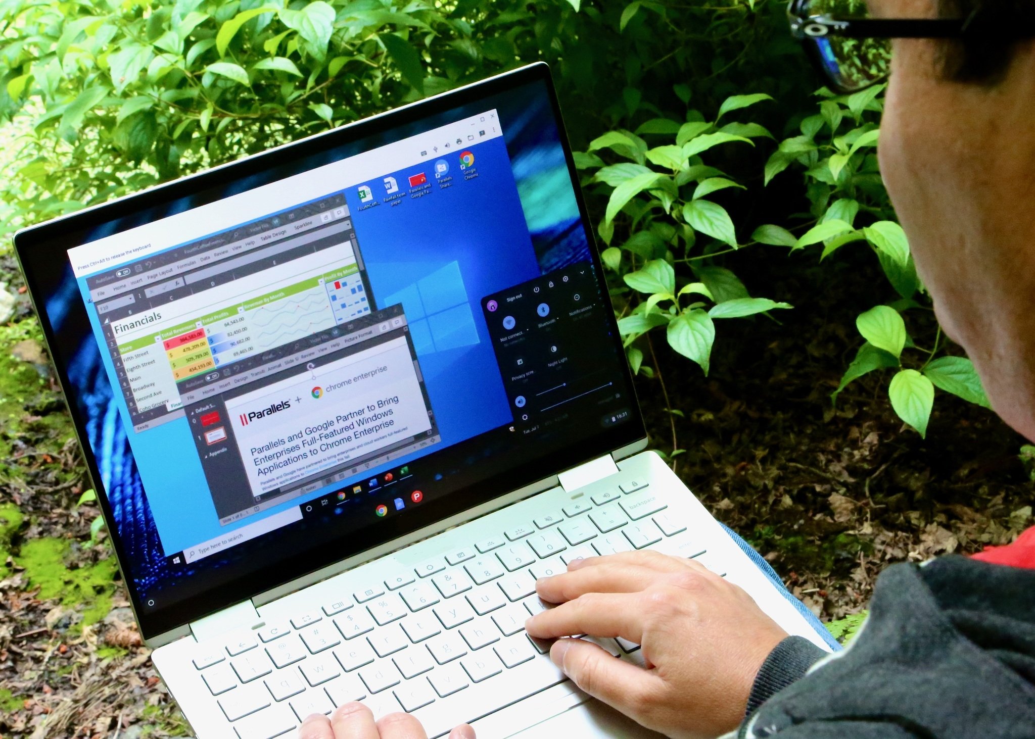 how to download windows on chromebook