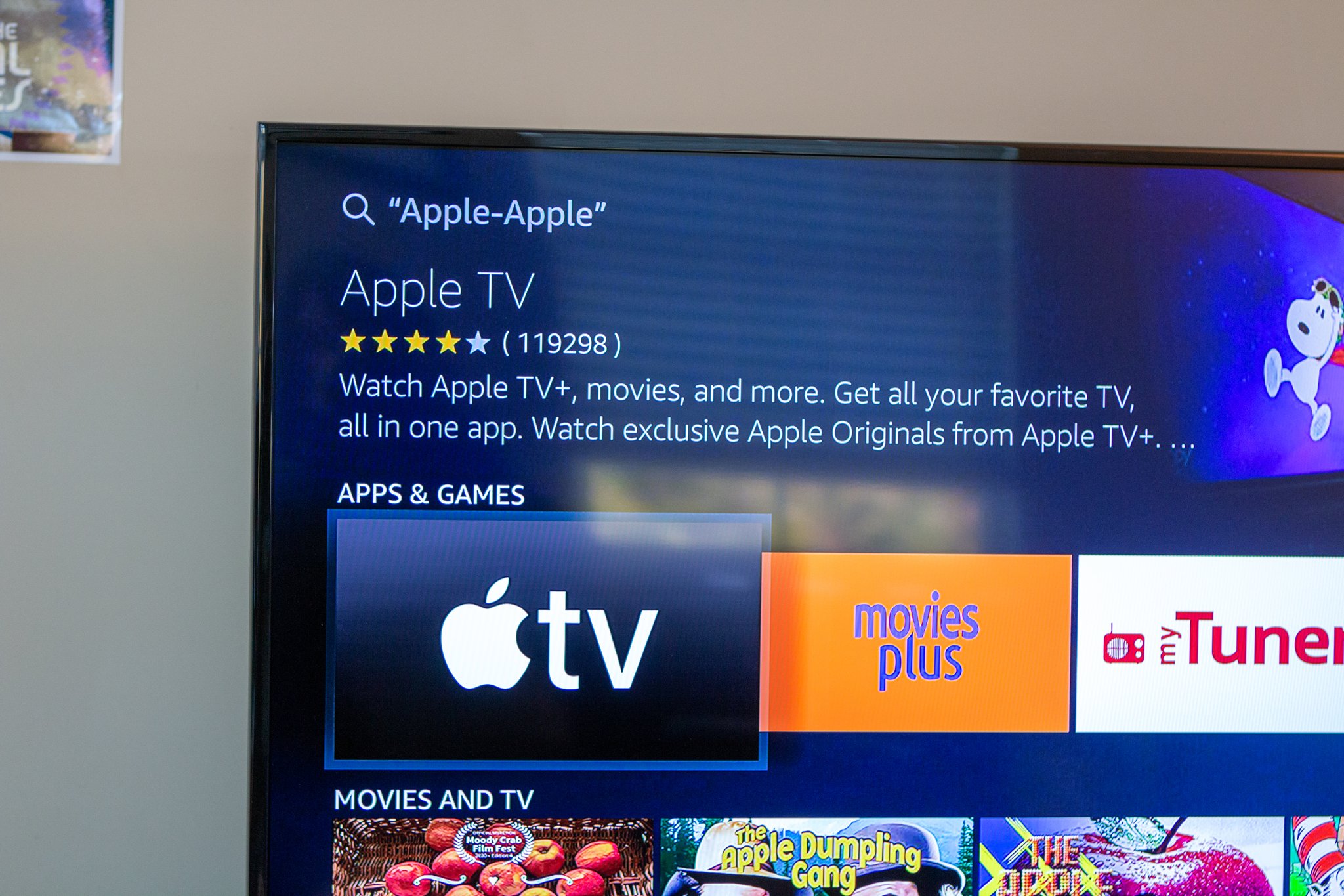 Amazon Fire Tv Stick Apple Search
