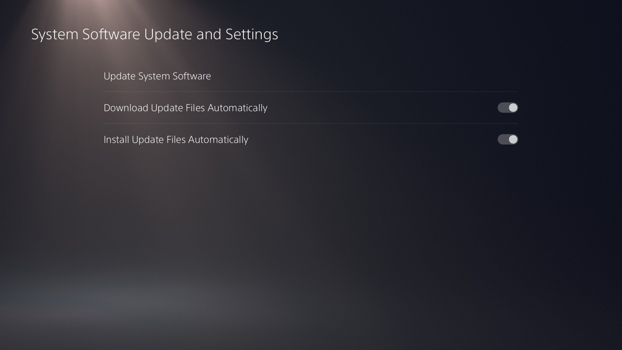 Ps5 System Software Update Menu   Copy