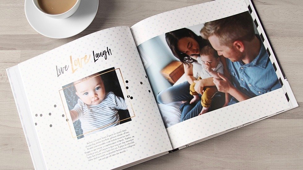 A Shutterfly Photo Books of baby pictures