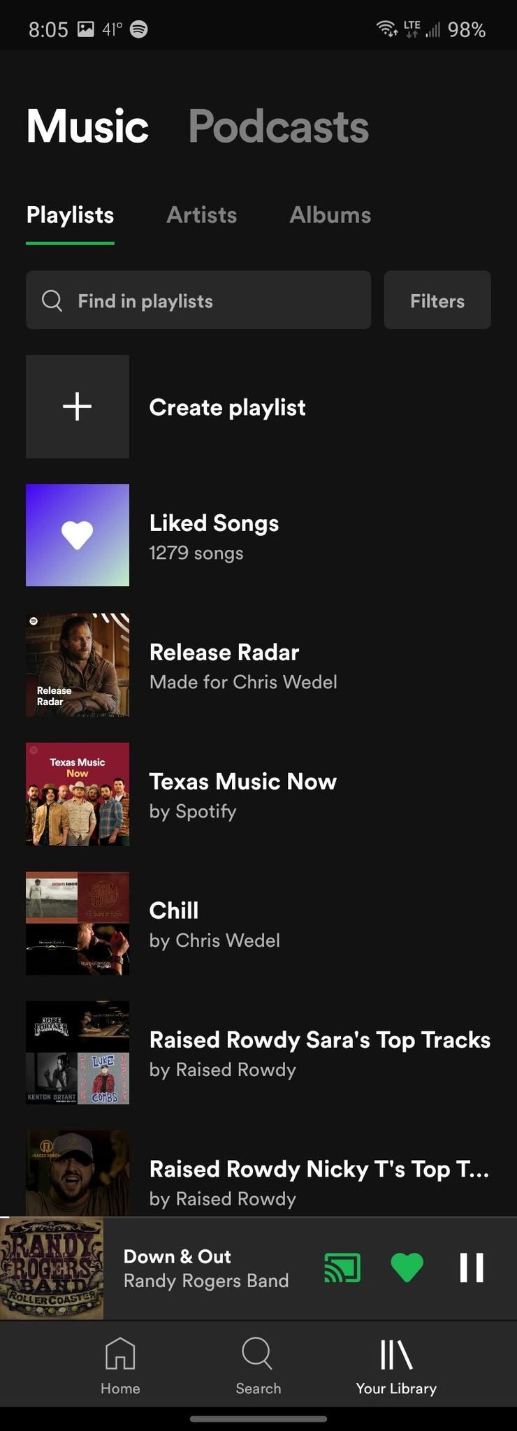 Spotify Library