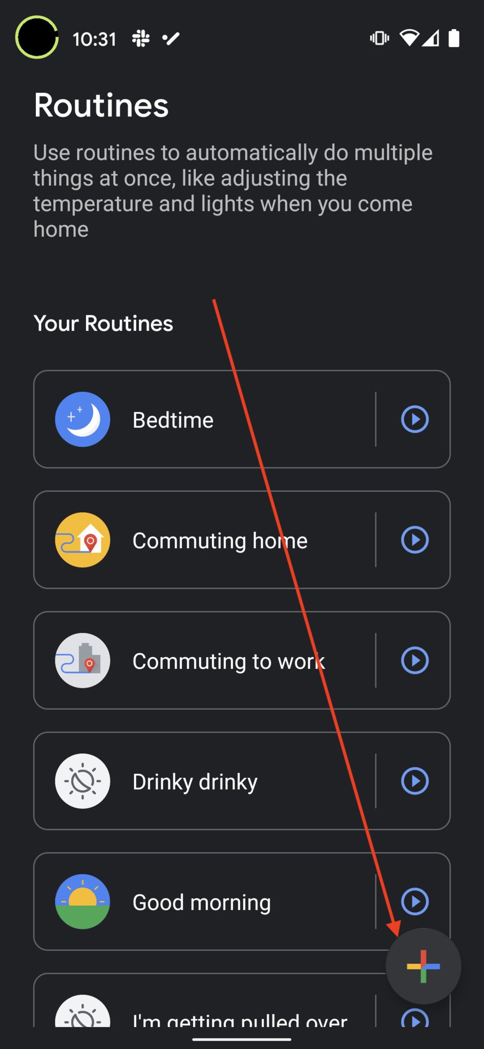 Google Assistant Routine Home 2