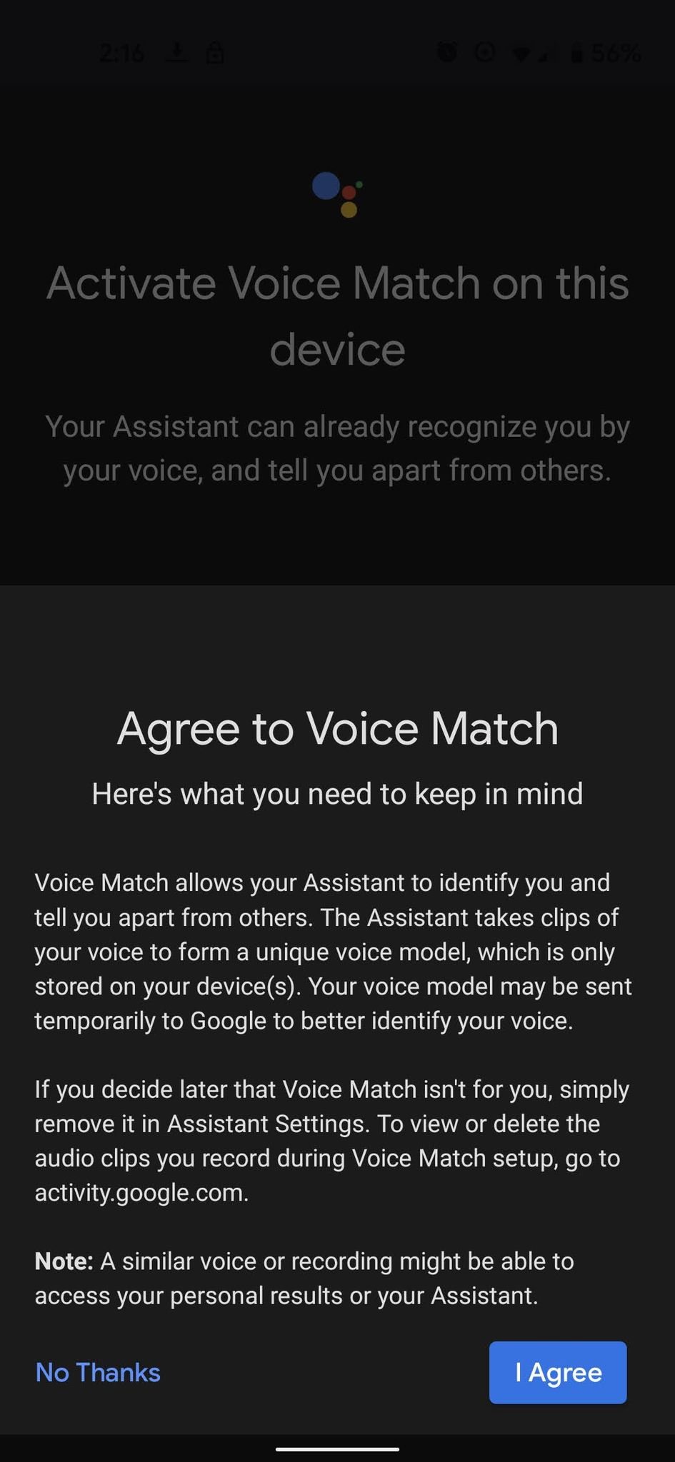 Setting up a Google Assistant speaker in Google Home