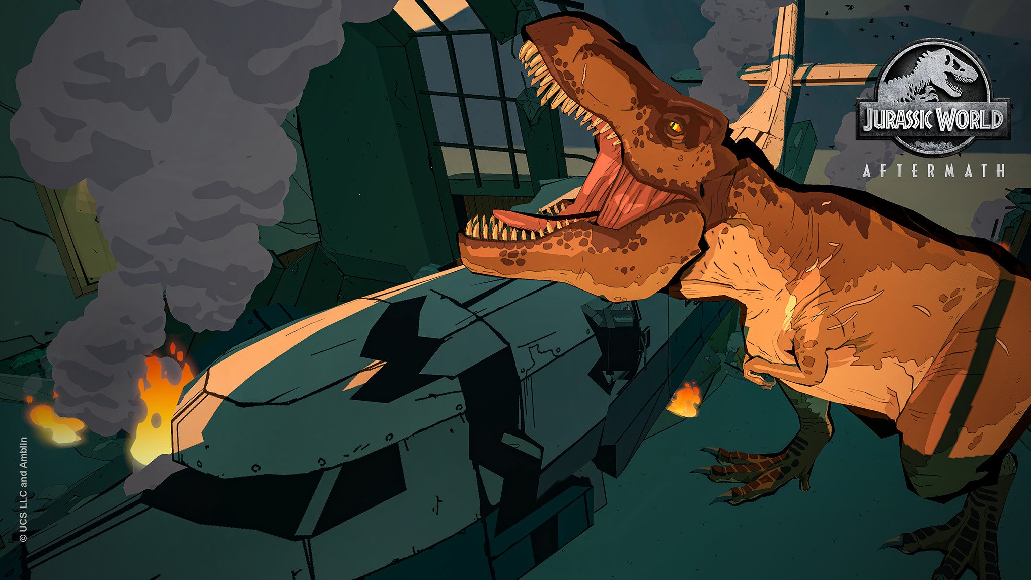 Jurassic World Aftermath Launch Screenshots Trexroar