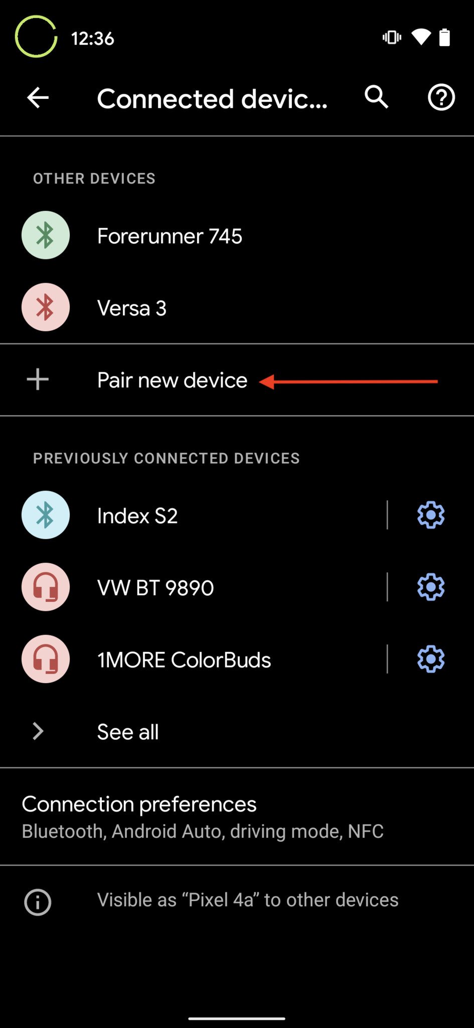 Emparejar Echo Bluetooth Phone Paso 2