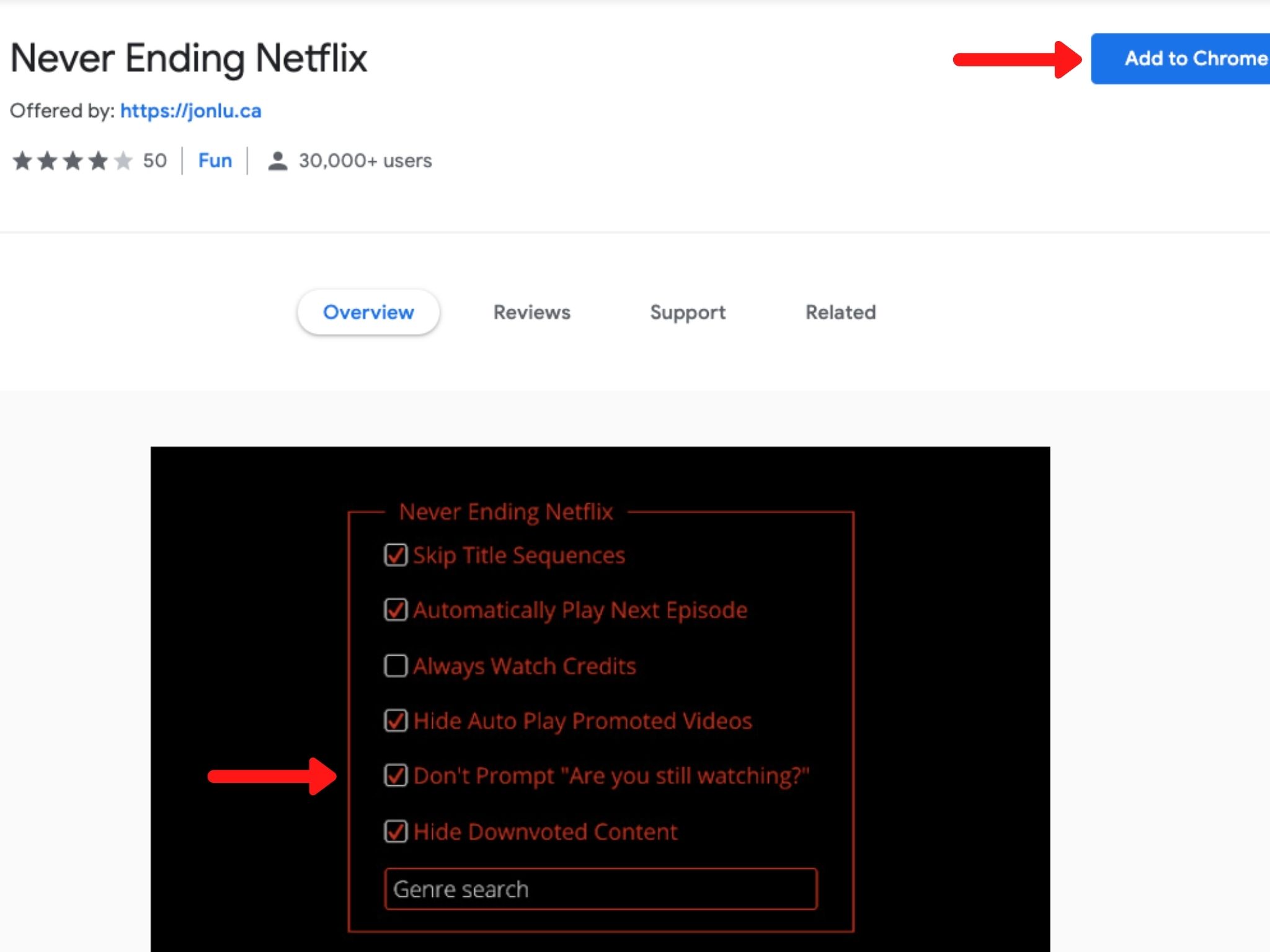 Never Ending Netflix App