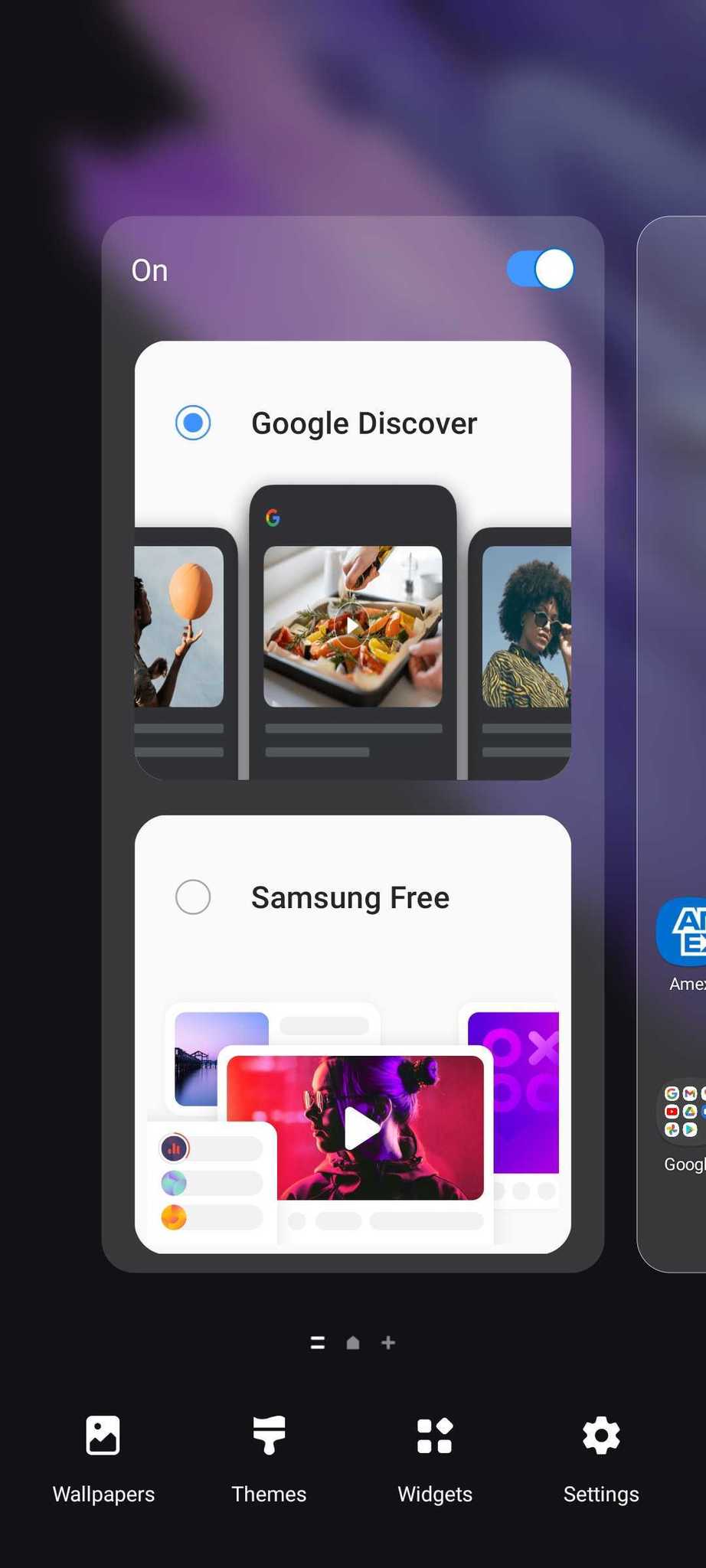 Samsung Free Google Discover How To Switch Step 3