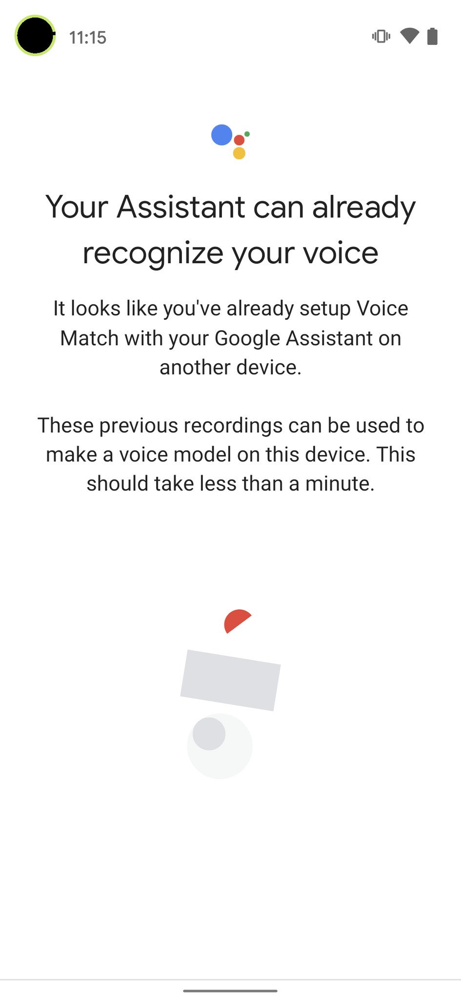 Set Up Google Assistant Voice Match Step 7