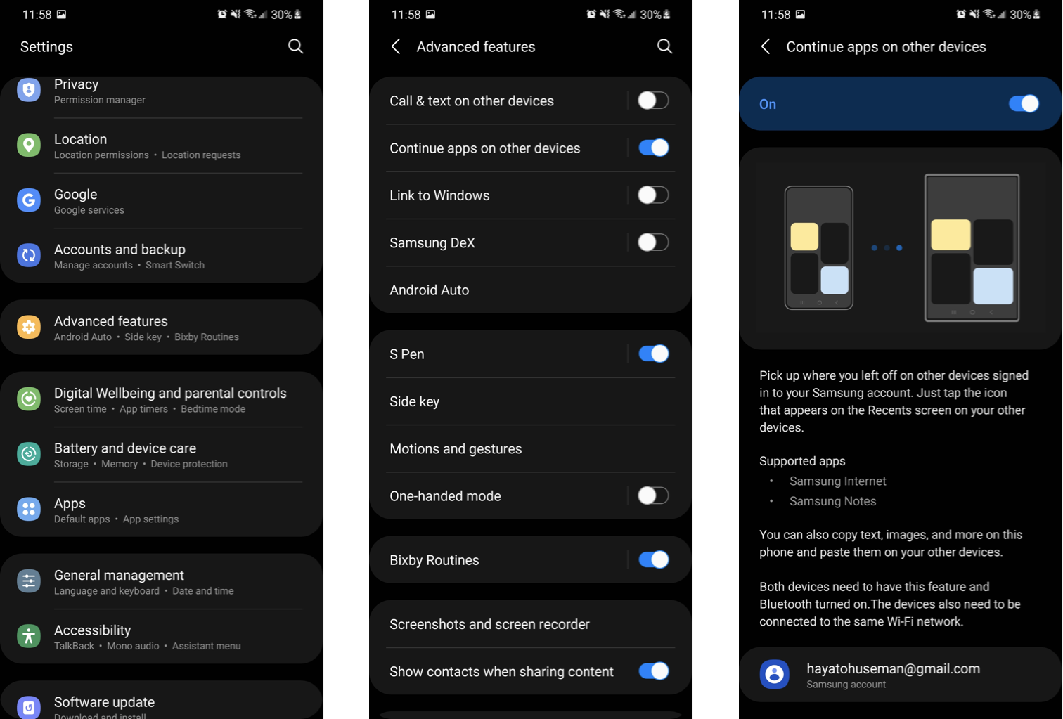 How to use Samsung's Continue Apps feature between your Galaxy phone