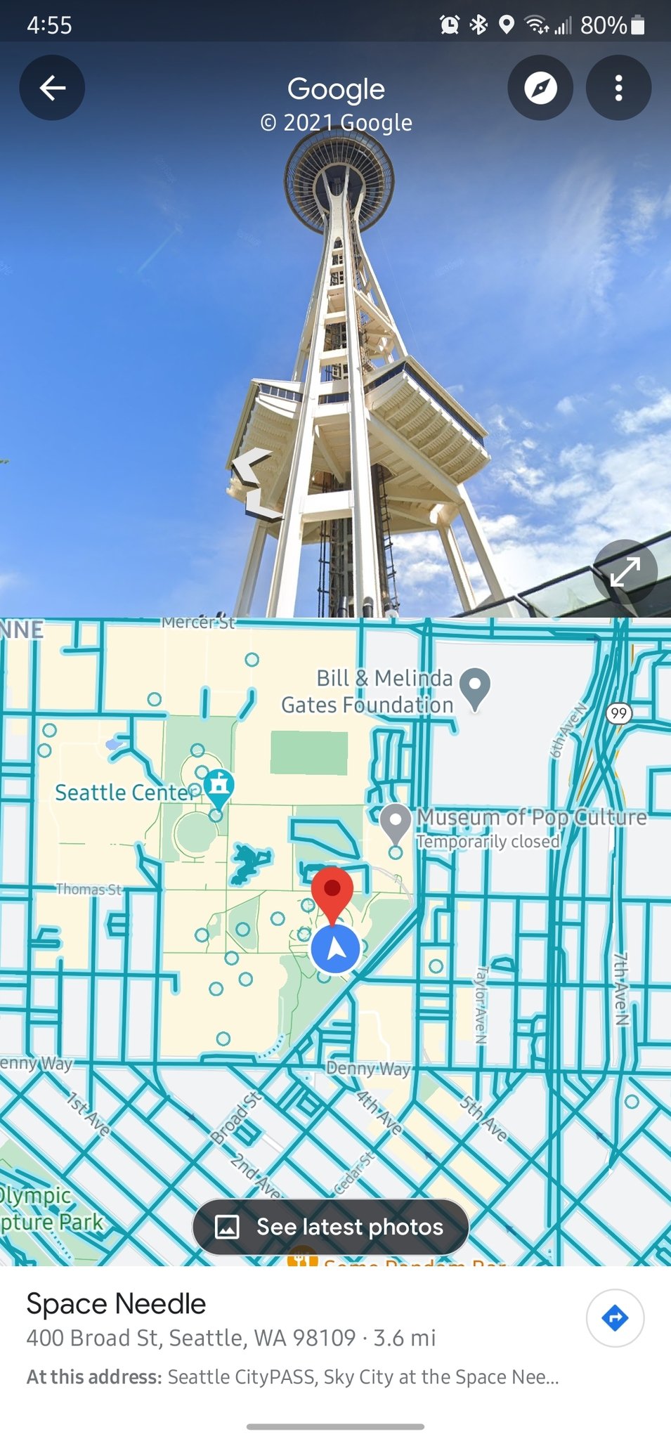 Google Maps Street View Split Screen