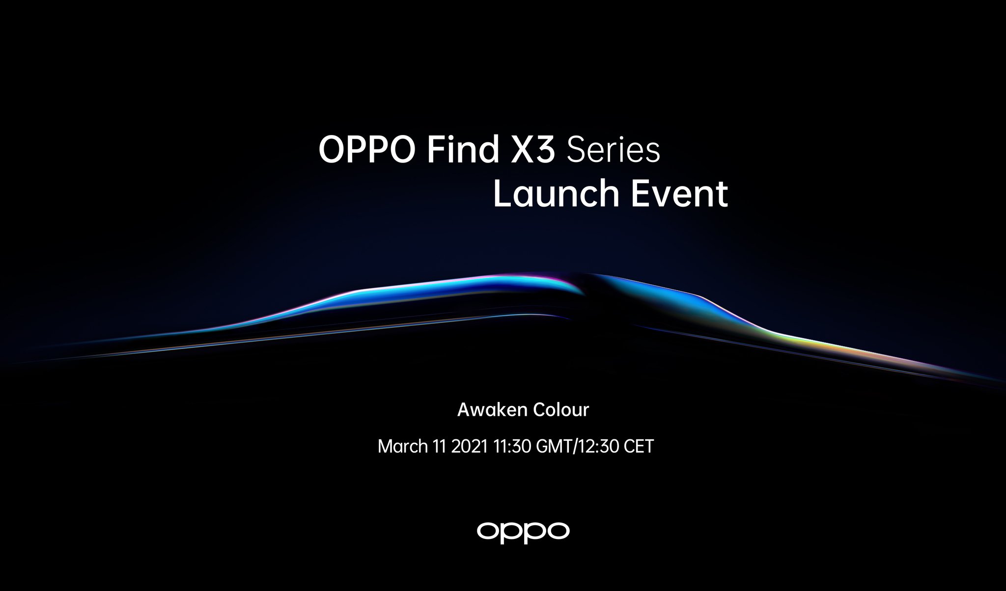 Oppo Find X3 Launch Event Invitation