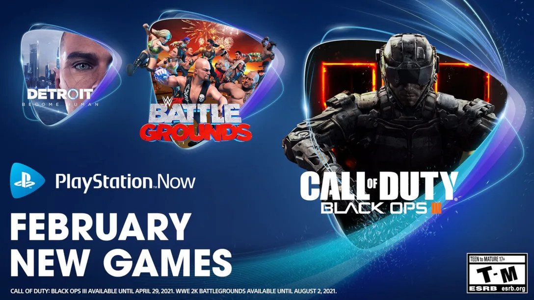 Playstation Now February 2021