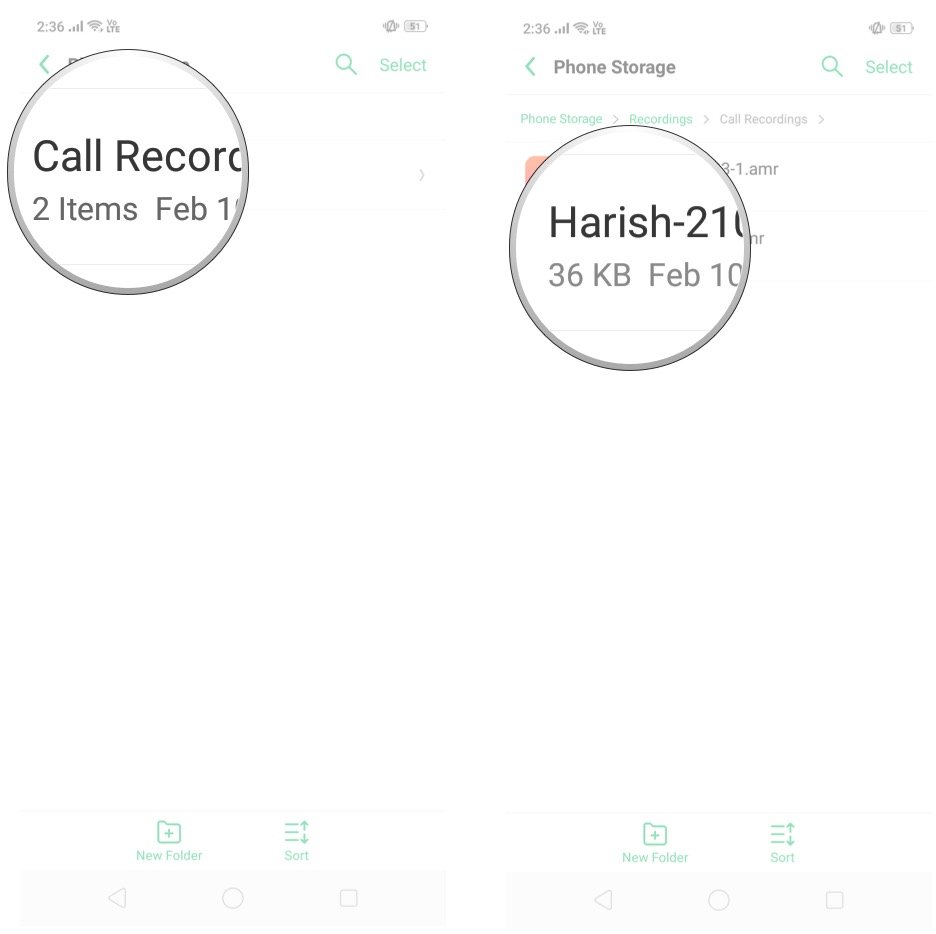 How to record phone calls on OPPO phones