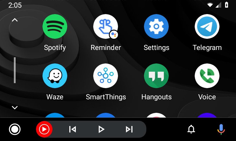 Changing your wallpaper in Android Auto