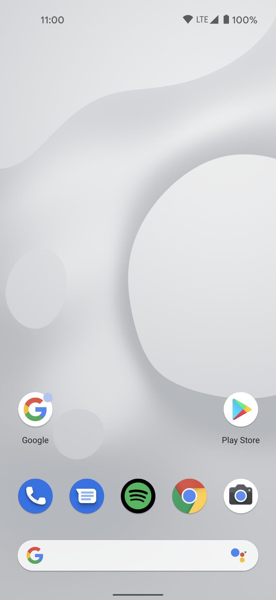 Google Pixel 5a Screenshot
