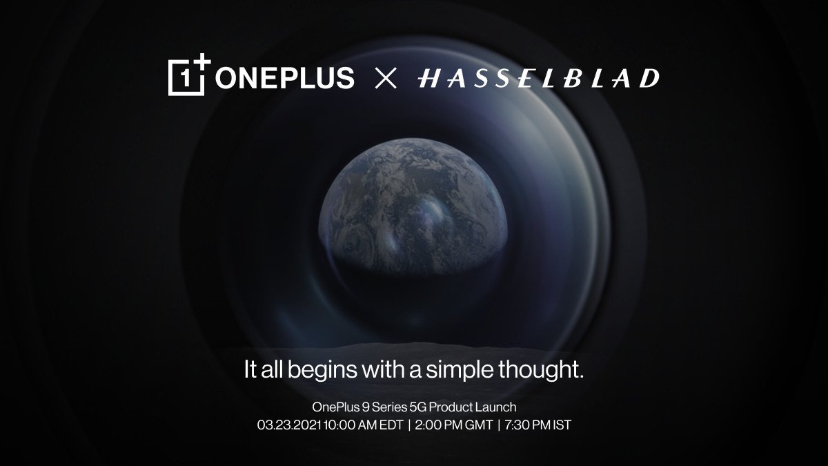 OnePlus 9 Hasselblad Launch Banner