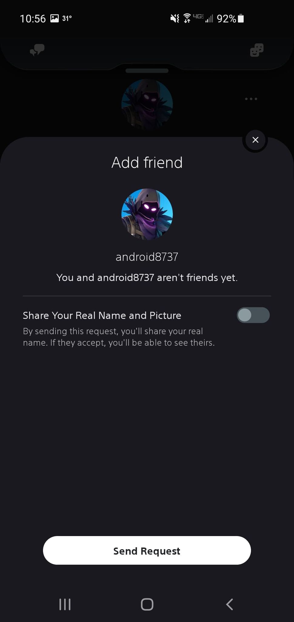 Ps App Add Friend