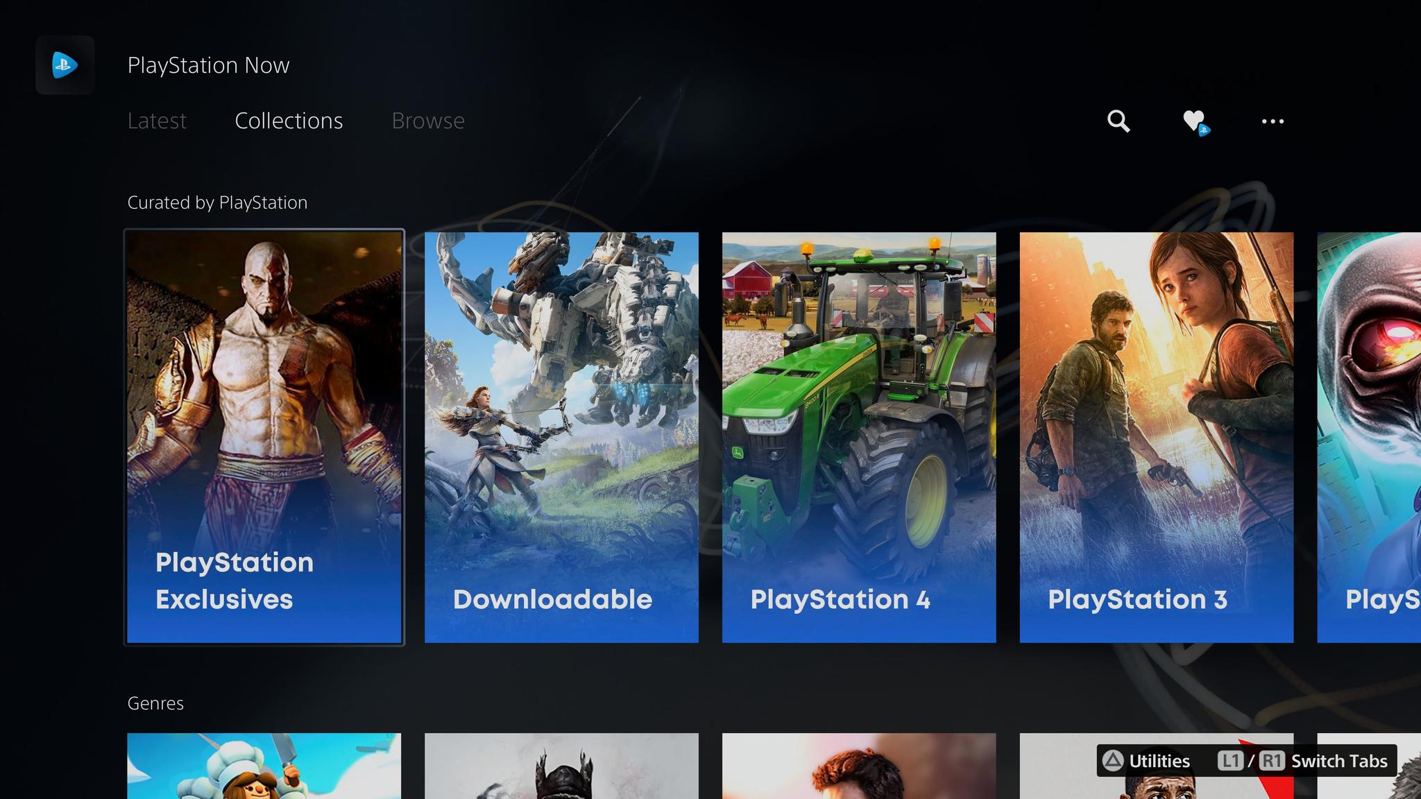 Ps Now Categories