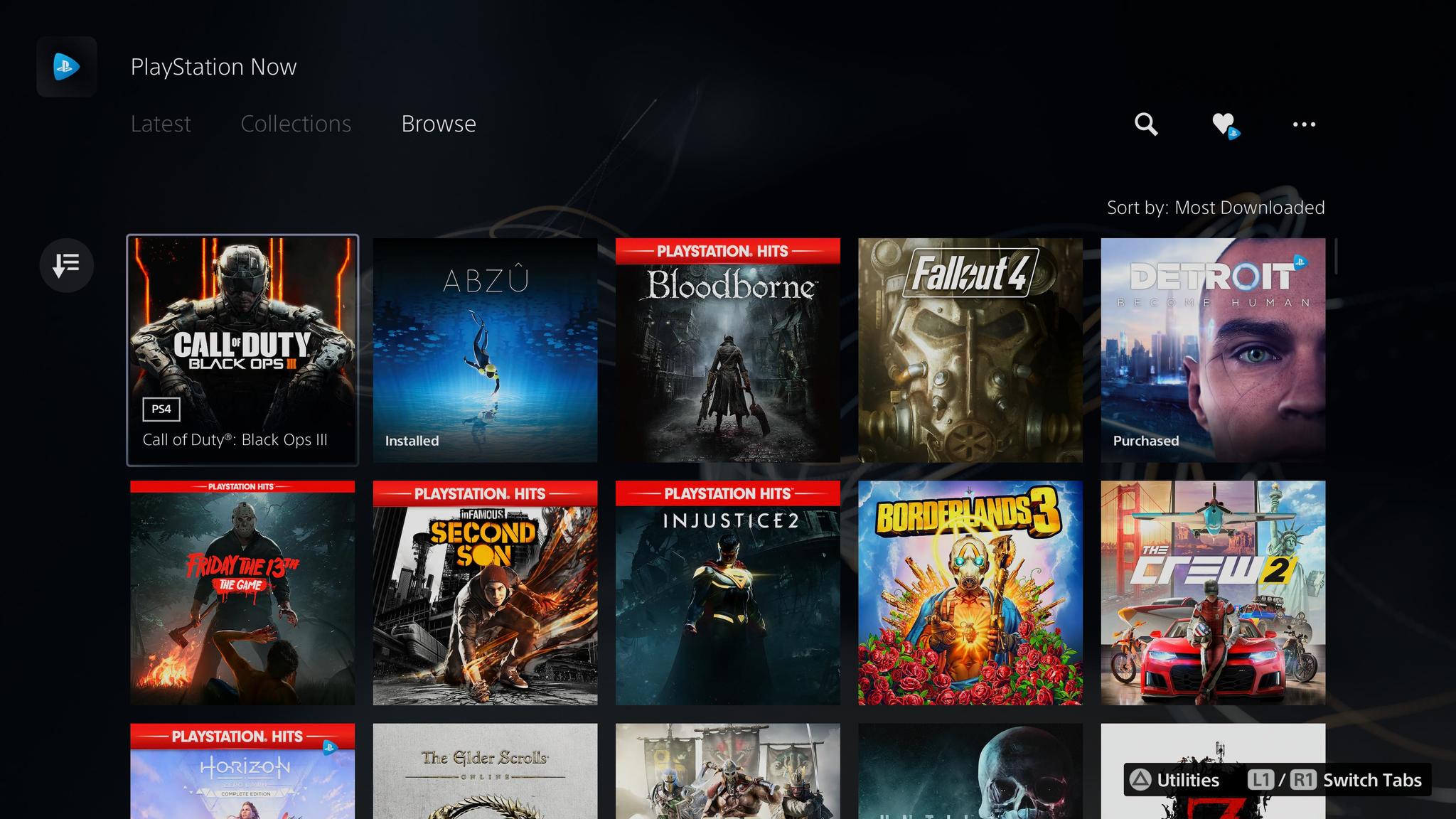 Ps Now Most Downloaded