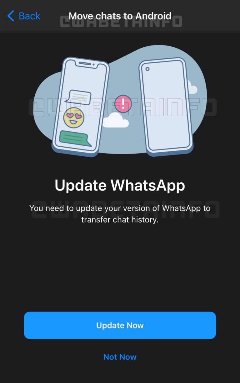 Whatsapp Move Chats Ios Android
