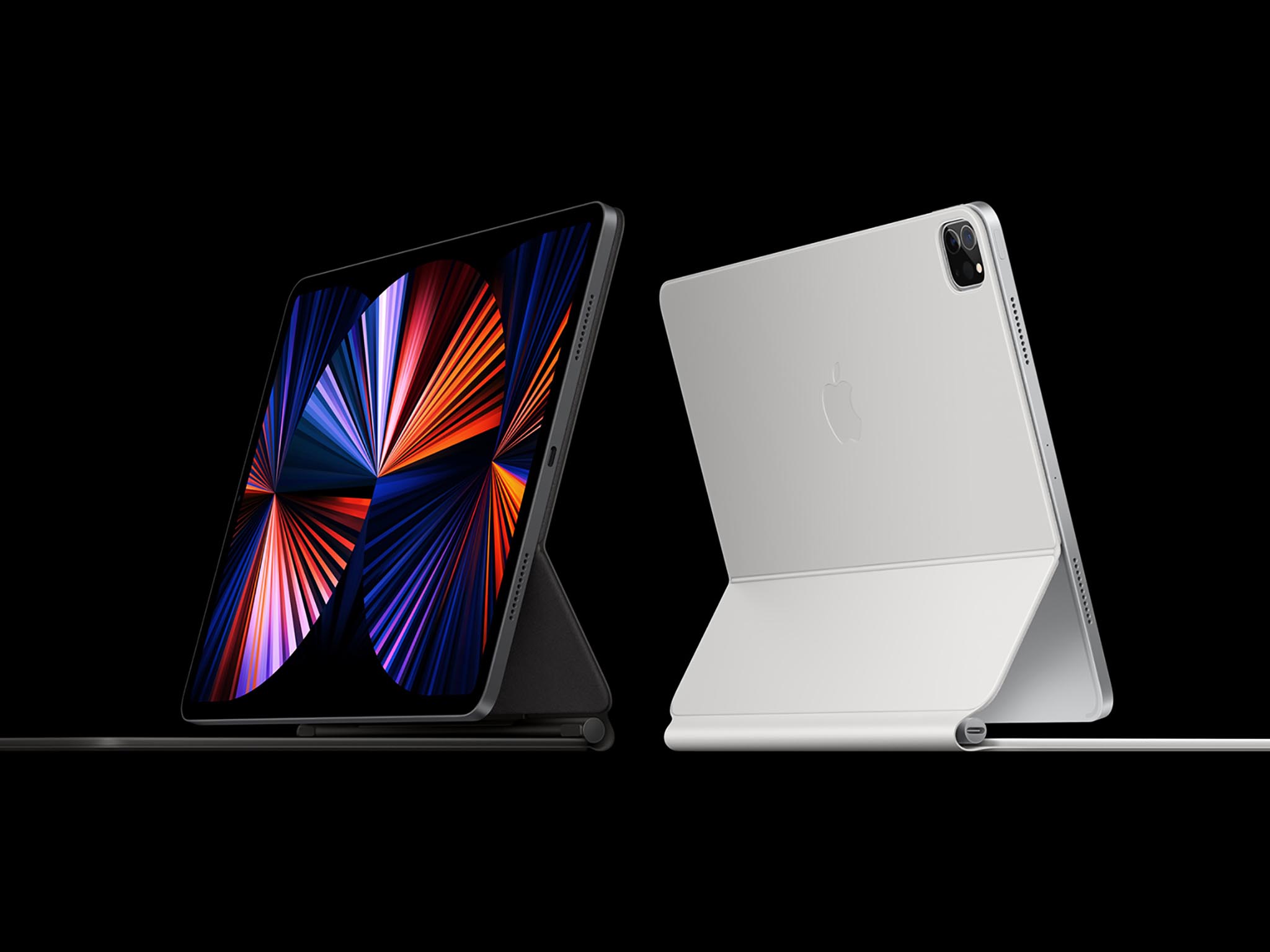 Apple Ipad Pro 2021 Black Background