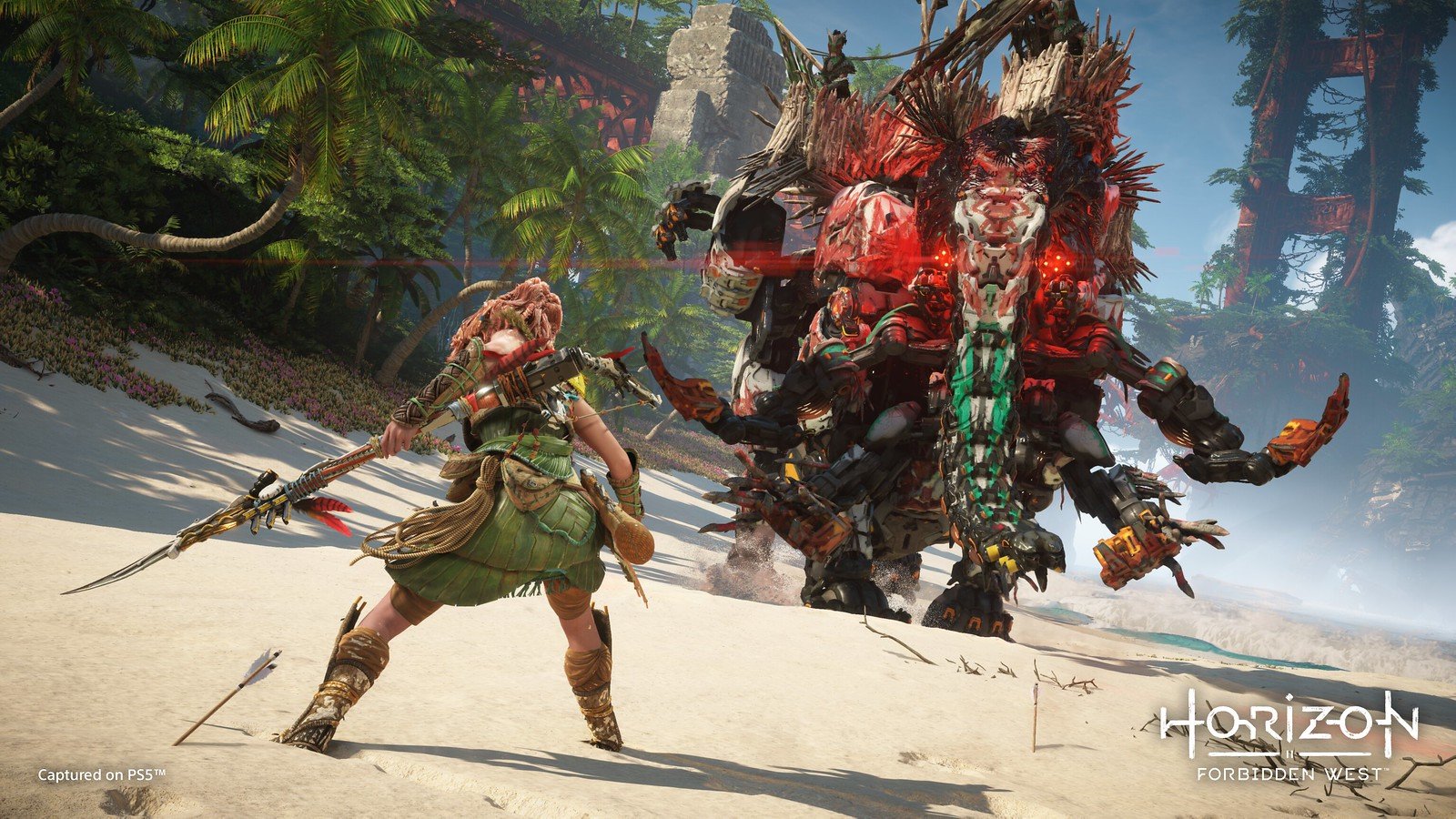 Horizon Forbidden West gameplay looks gorgeous as Aloy battles new beasts |  Android Central
