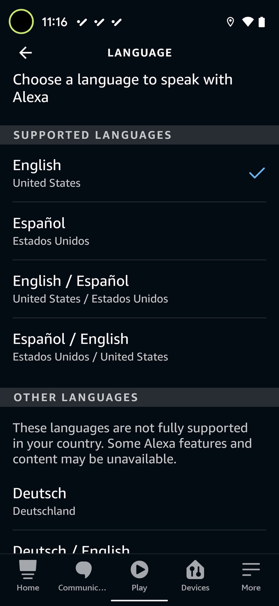 How To Change Amazon Echo Language Alexa App 7