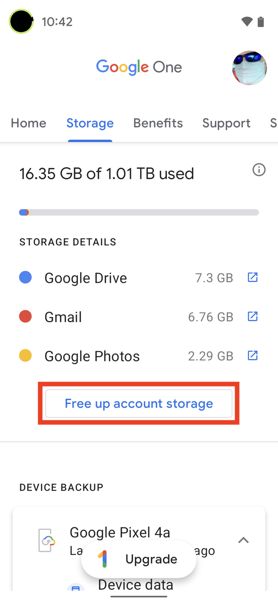 How To Manage Free Google One Storage Android 2