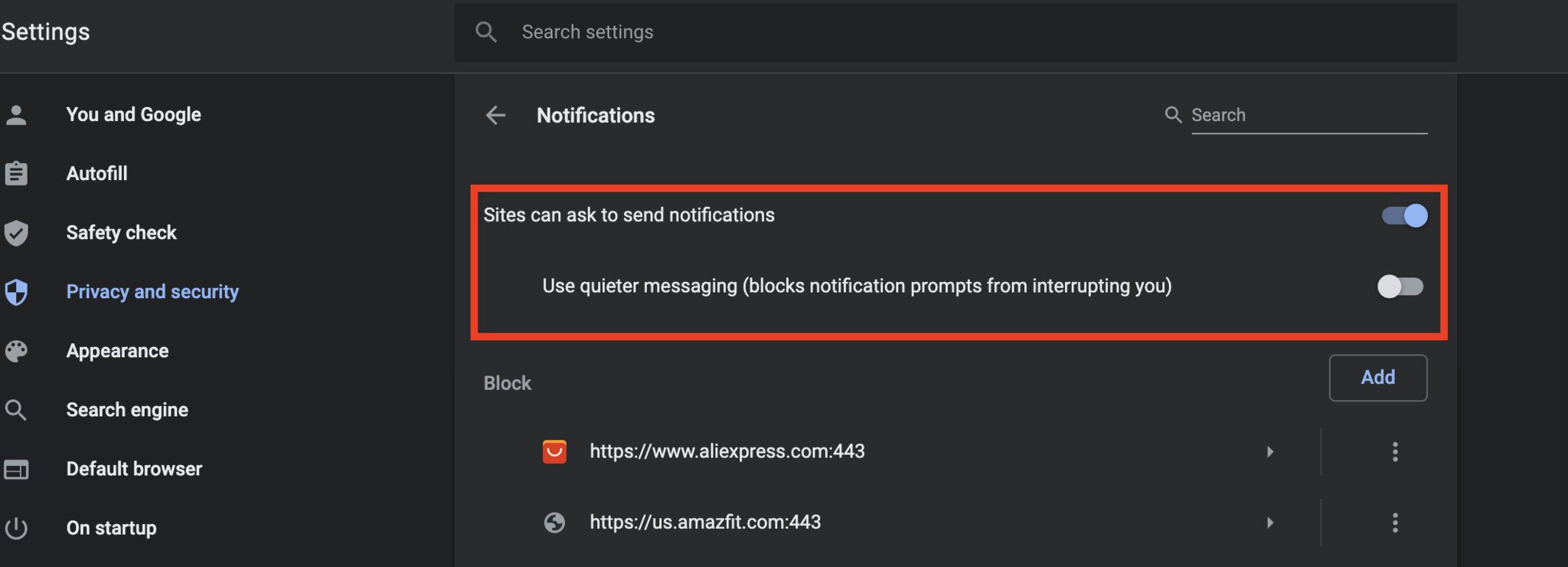 How To Prevent Google Chrome Notifications 6