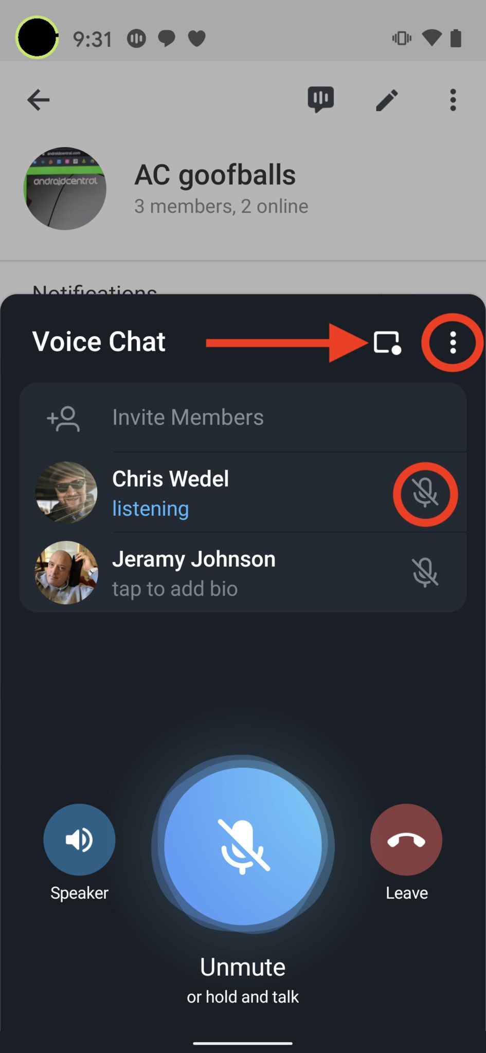 How To Voice Chat Telegram 6
