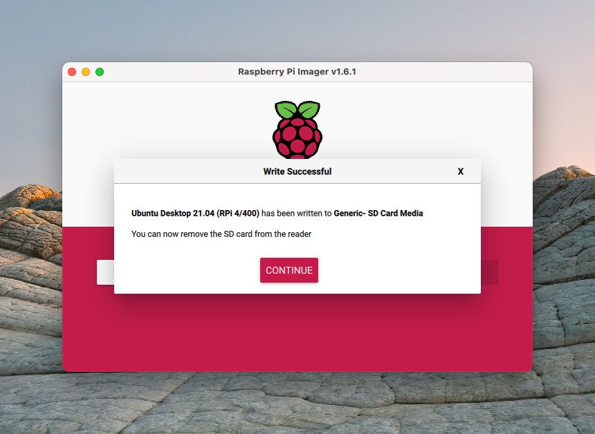 Install Ubuntu Desktop Raspberry Pi