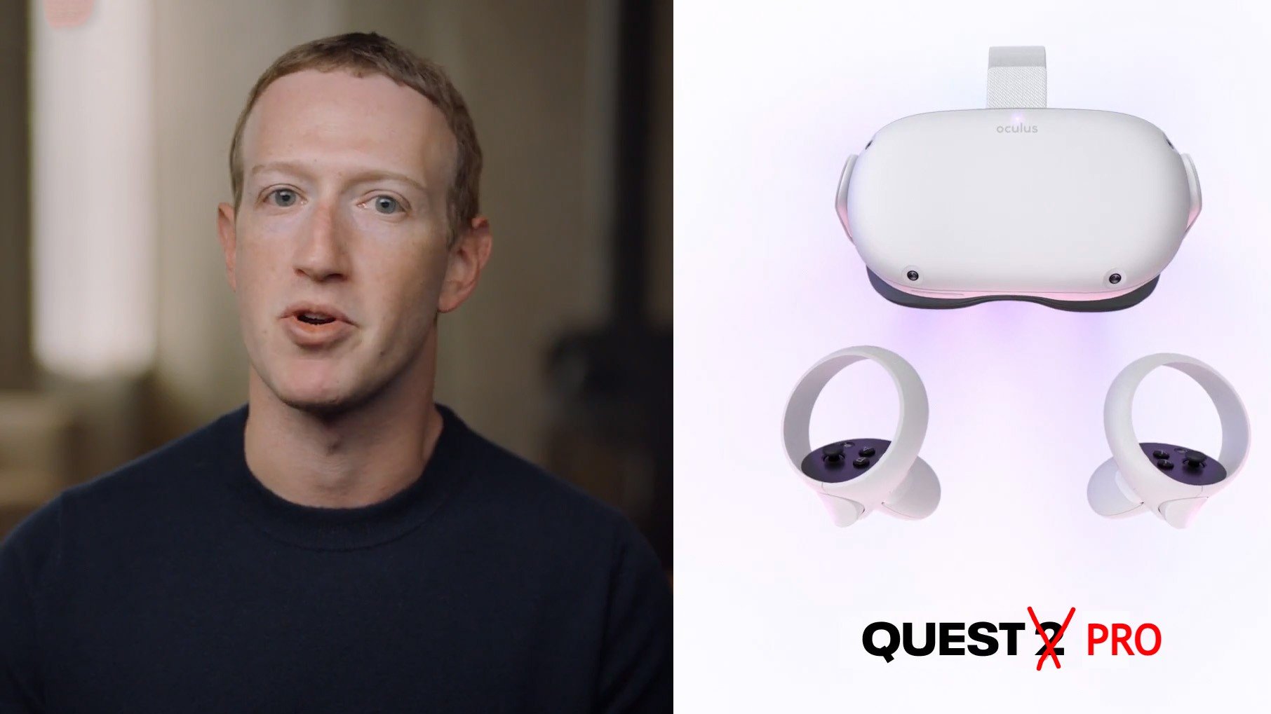 Oculus Quest 2 Pro Talk Zuckerberg