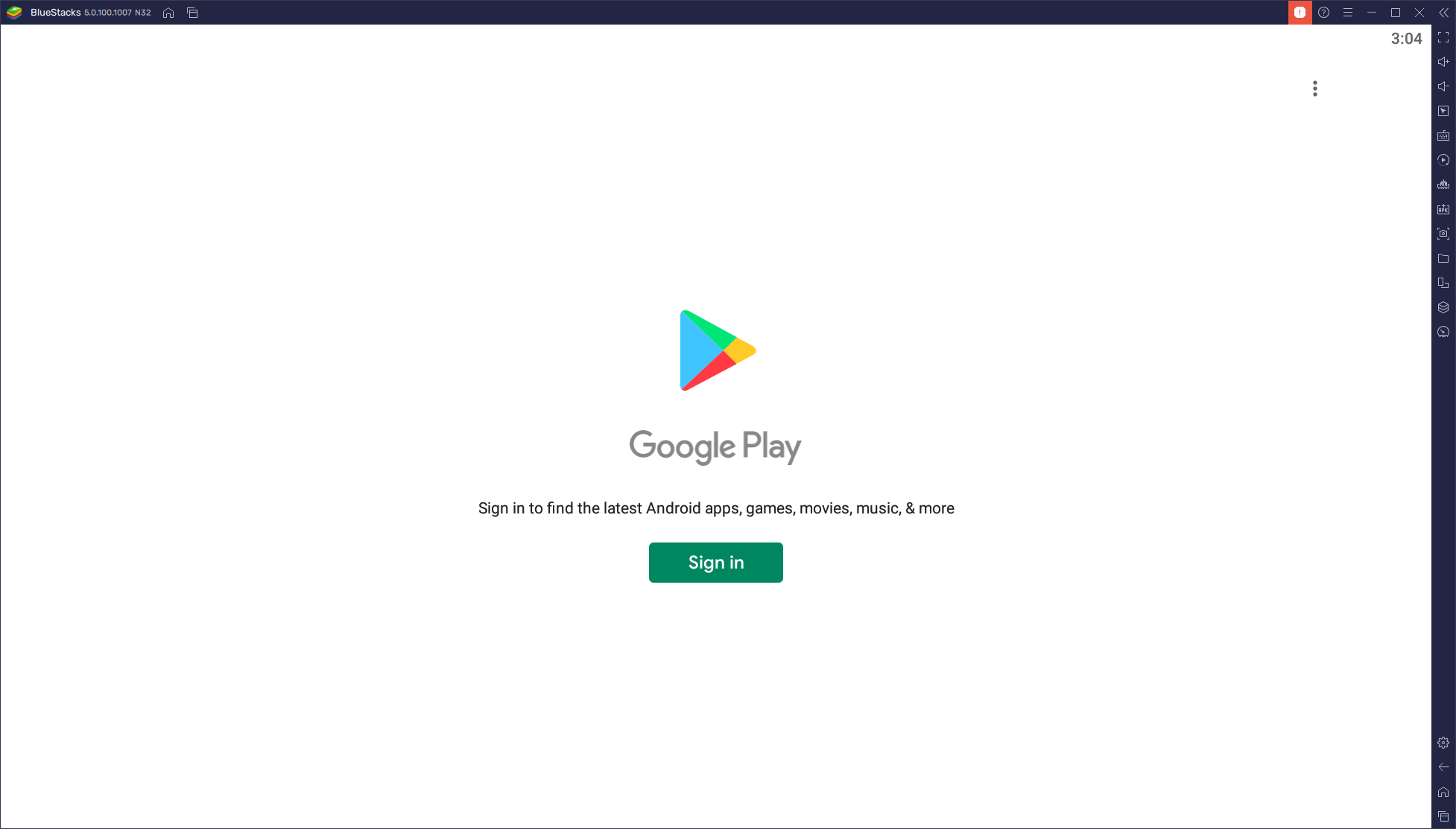 Sign Into Google Play Bluestacks
