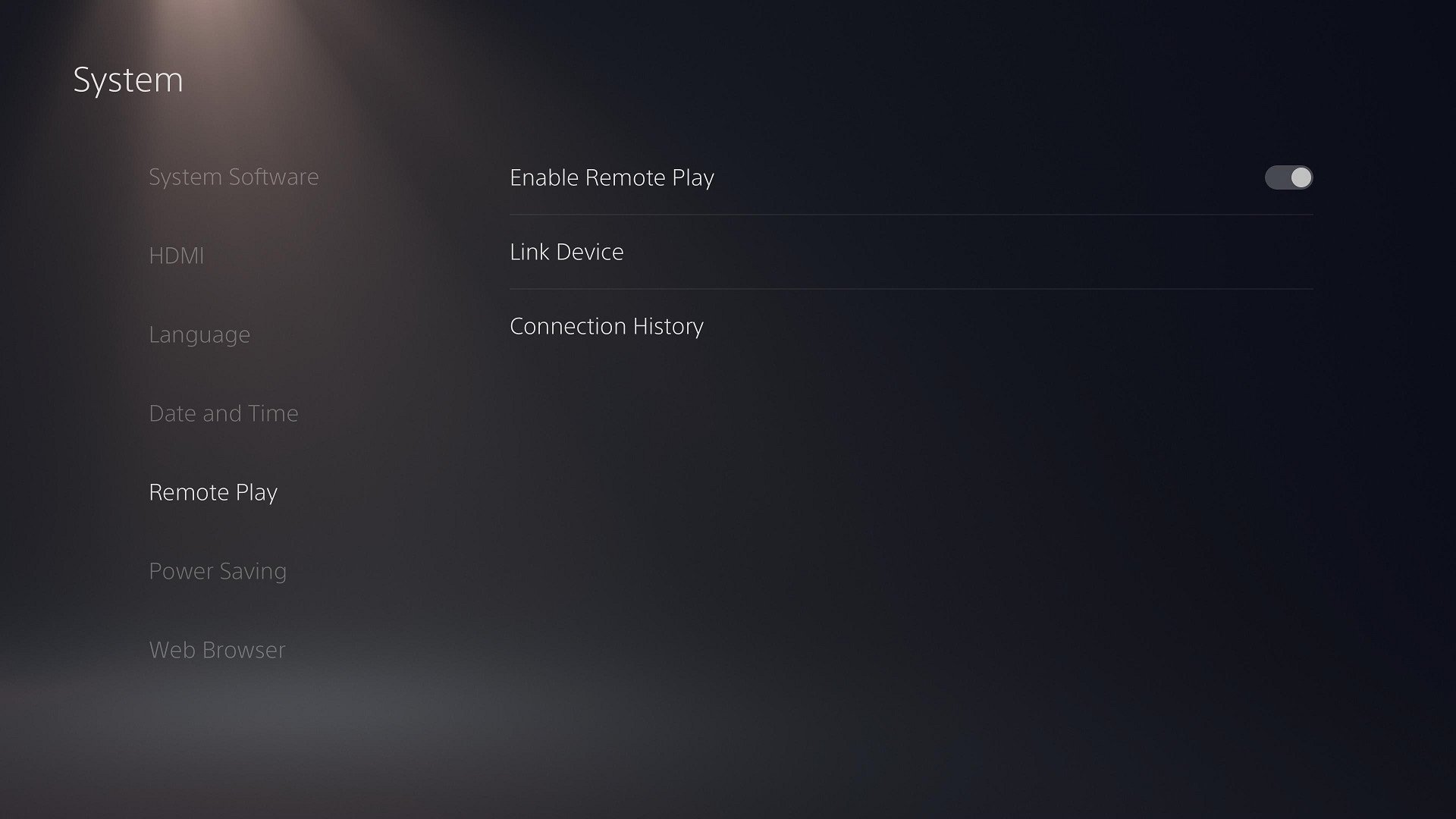 Ps5 Enable Remote Play Setting