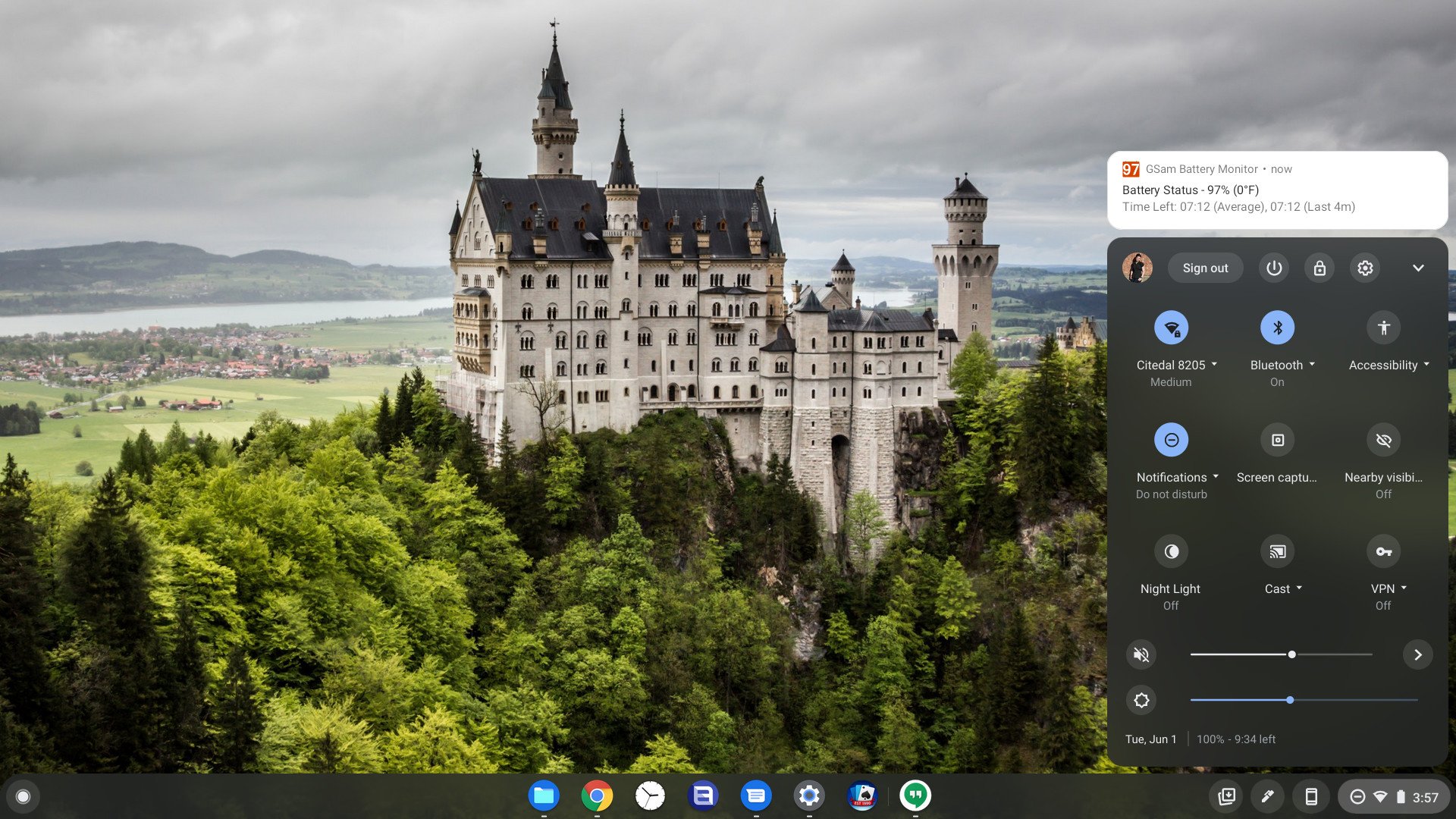 Turn On Do Not Disturb In Chrome OS
