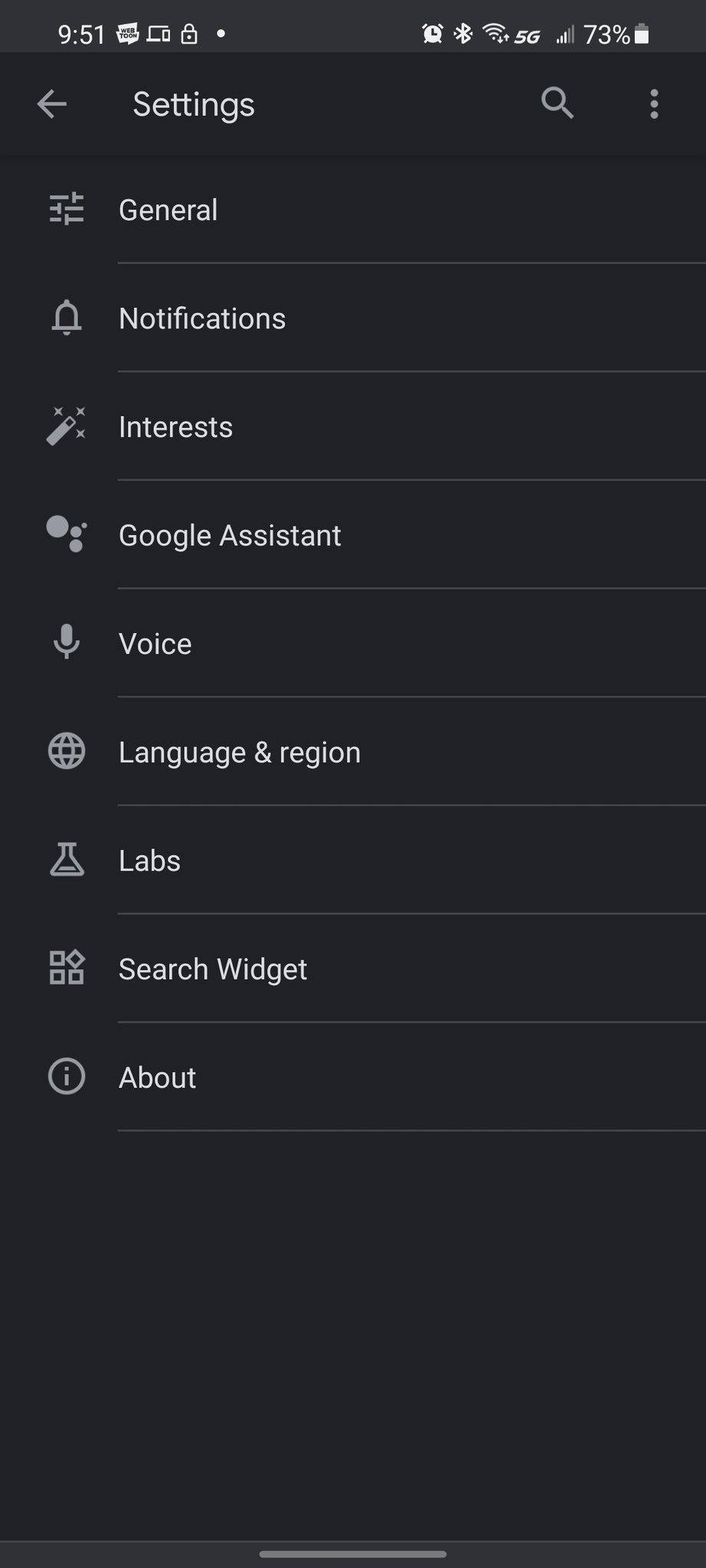 Google Assistant Settings In Google App