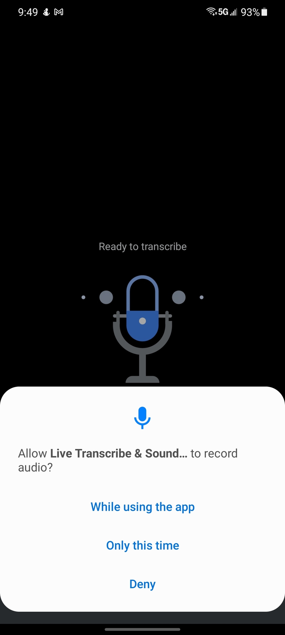 How To Use Live Transcribe Ss