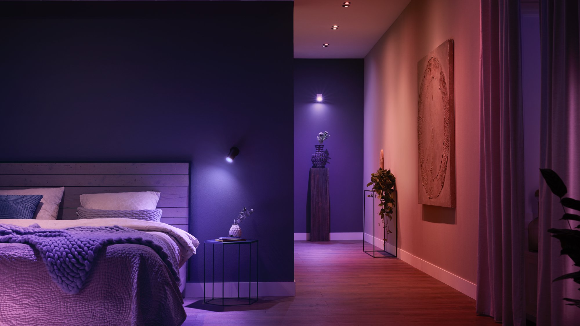 Philips Hue Bedroom Lighting