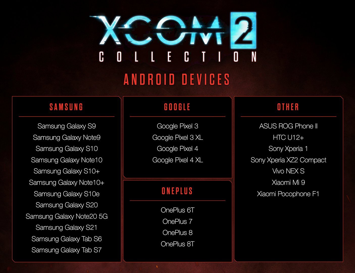 Xcom2 Supported Devices