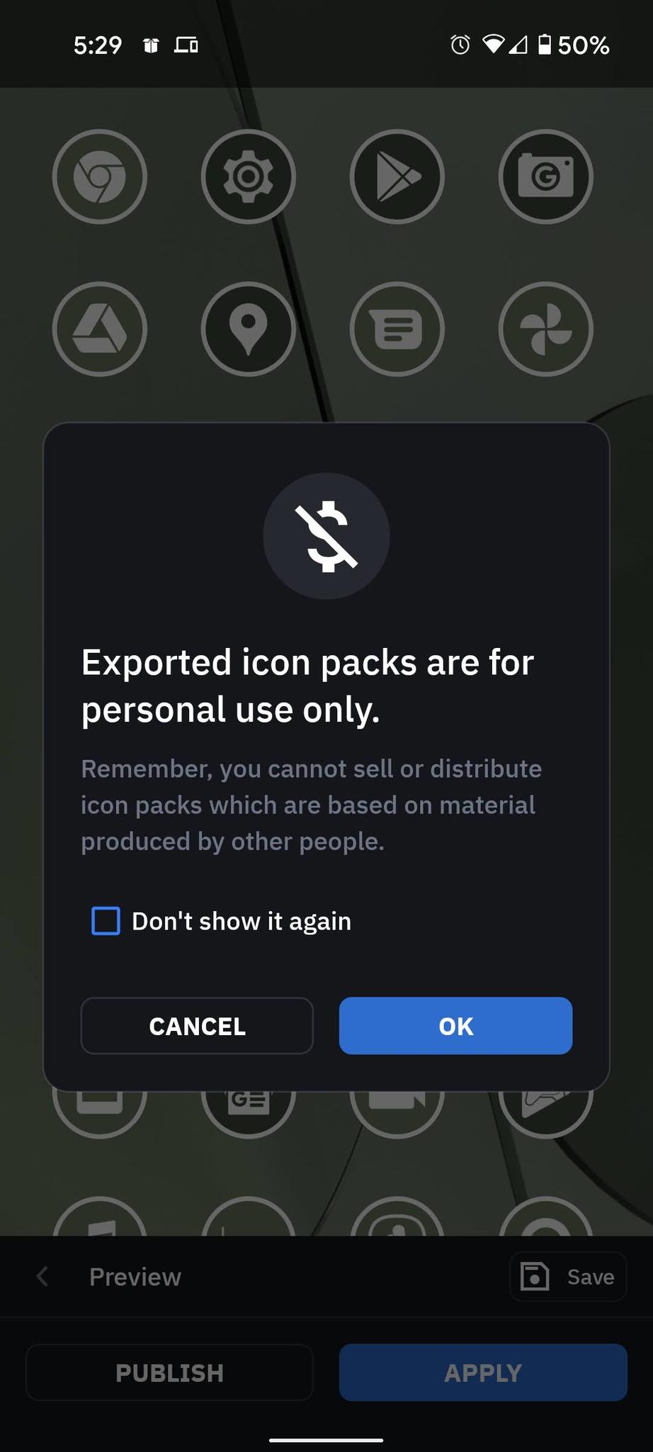 Creating a Material You Icon Pack