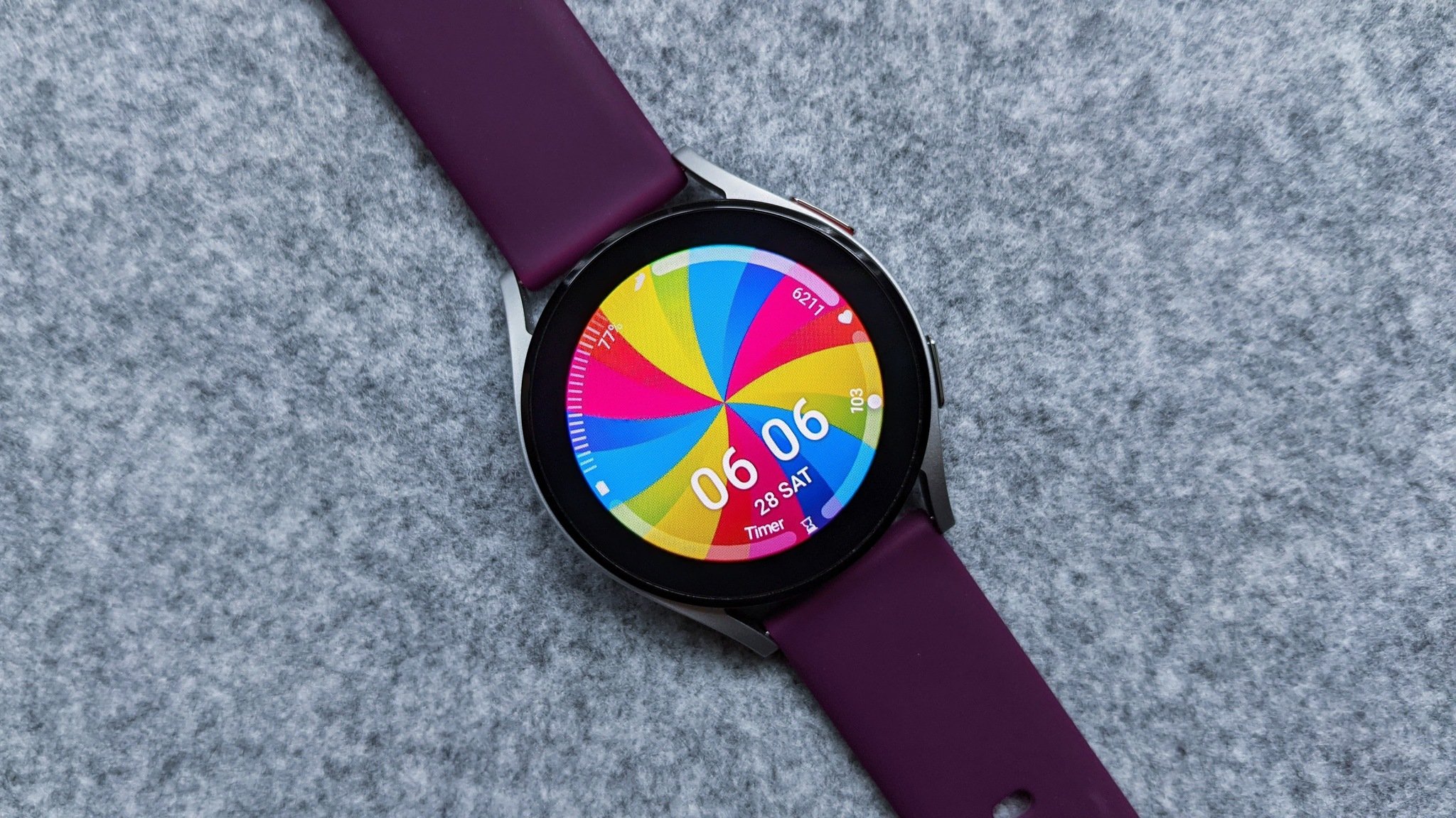 Galaxy Watch 4 Photo Plus Watch Face Complications