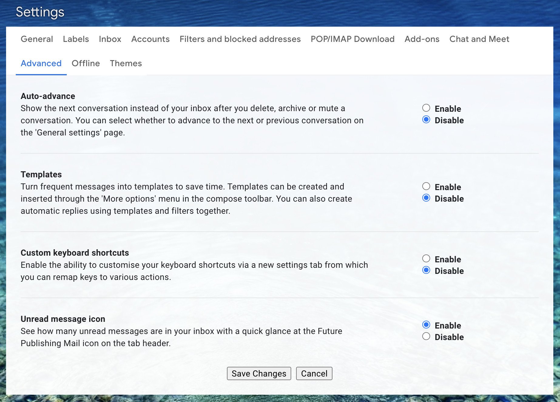 Gmail Desktop Unread Messages