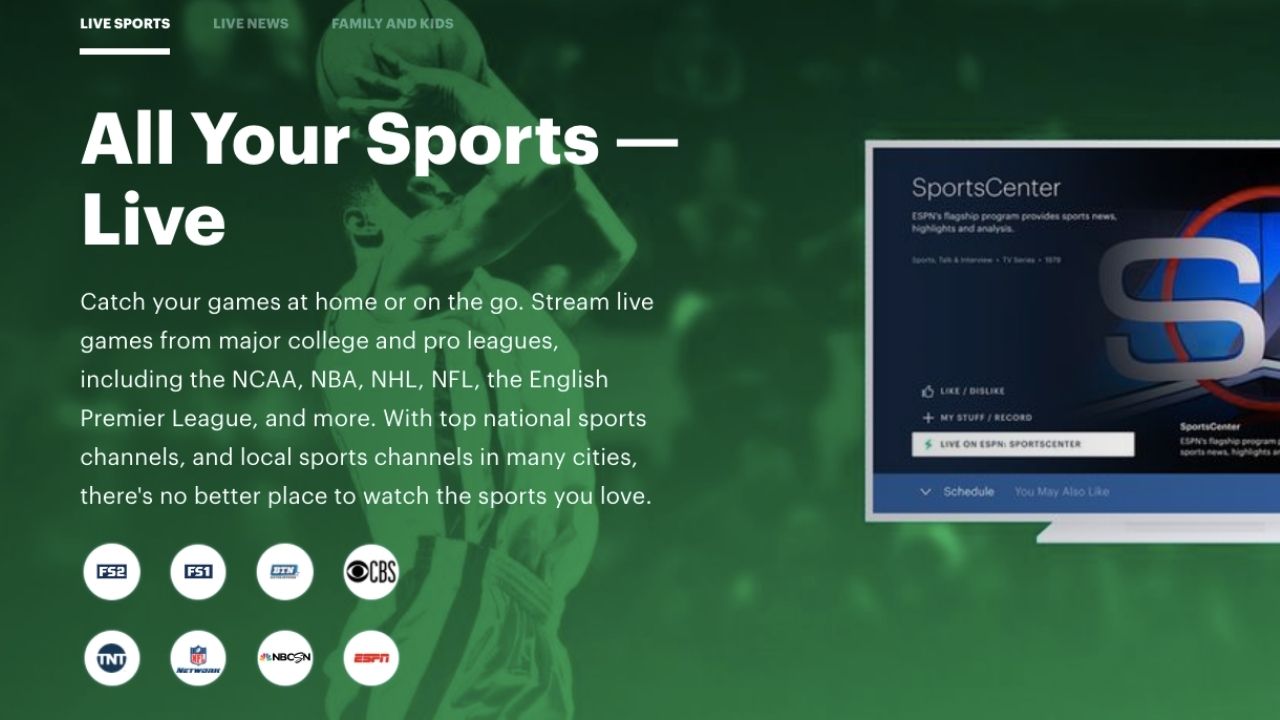 Hulu Live Sports