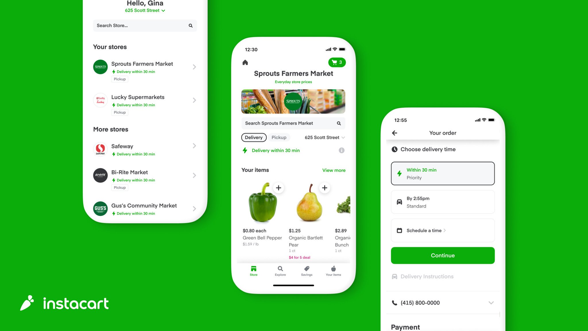 Instacart Instant Delivery Promo