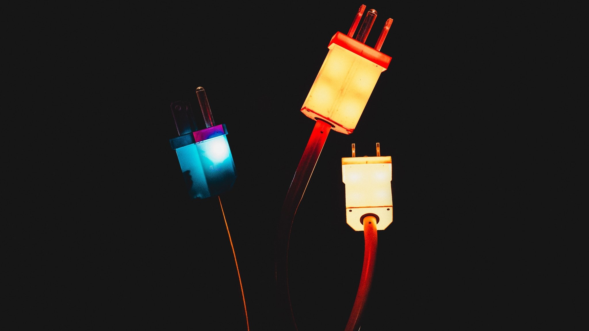 Glowing cables