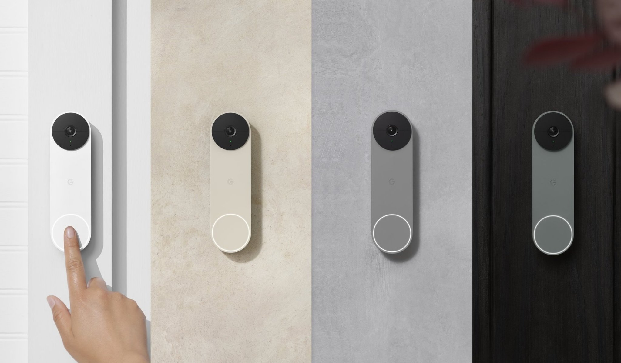 Nest Doorbell Battery Colors Lifestyle