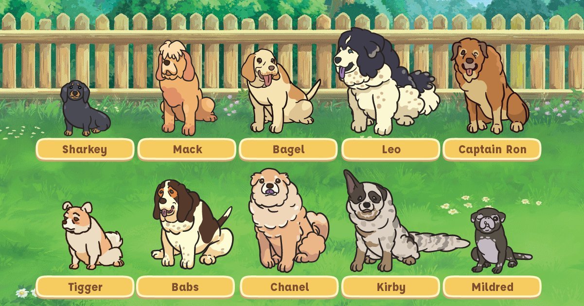 Old Friends Dog Game All Dogs