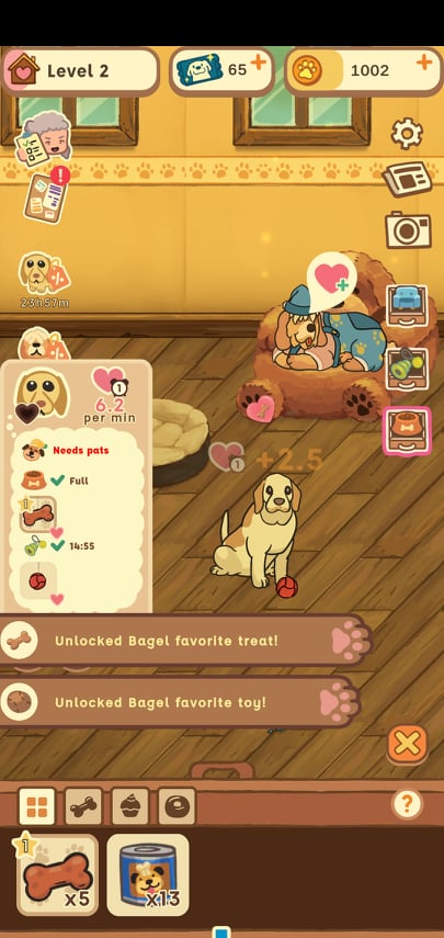 Old Friends Dog Game Bagel Treats